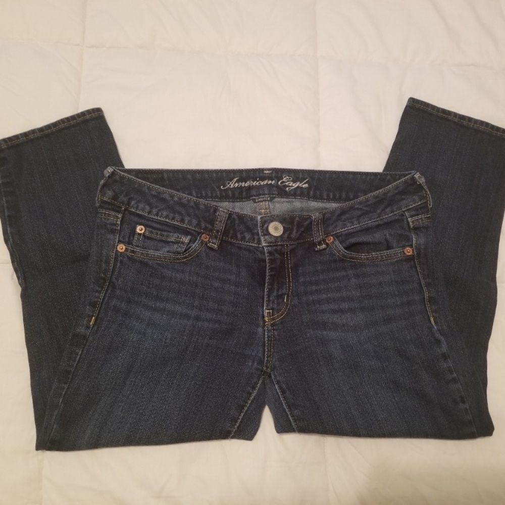 American Eagle AEO Skinny Stretch Capri Jean